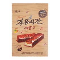 해태제과 자유시간 아몬드 초코바, 36g, 12개입