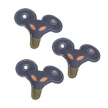 AnTs 반려동물 삼베린넨 장난감 화난양, 혼합 색상, 3개입