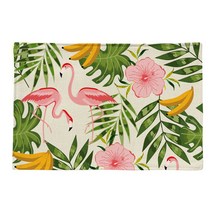 스토어33 썸머 디자인 키친 린넨 테이블매트, M, 44 x 28 cm