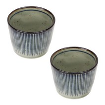 디어리빙 줄기 물컵, 그린, 2개입