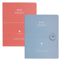 데얼스 4 x 6 미니 포켓앨범 2p, 블루, 토마토, 20매