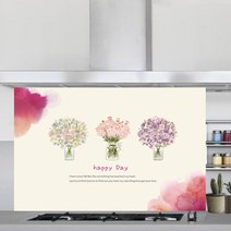 키친아트갤러리 주방 시트지 행복한날, 1개