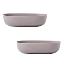 보울보울 레트로라인 오발볼 18cm, 라벤더바이올렛, 2개입
