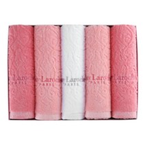 무한타올 기라로쉬 타월 170g 40수 코마사 5p세트, 핑크혼합, 1세트