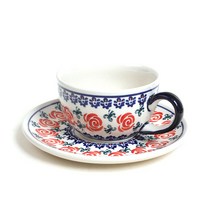 자크라디 폴란드그릇 스탠다드 티컵 소서 세트 (883883-1155), 883883-1127, 1세트