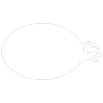 아크릴 메모 보드 MO 61 부착형 대, 화이트, 1개