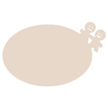 쿠 홈 인테리어 아크릴 메모 보드 MO 60 부착형 베이지 중, 1개