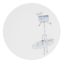 소리이정용 상감 벽걸이 접시, 민화연화