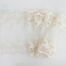 해피툴 춤추는 나비 레이스 러너매트, L(270 x 20.5 cm)