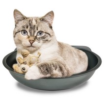 딩동펫 고양이 냄비 쿨매트, 블랙