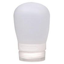 DM 알럽뷰 실리콘 원형 공병 38ml, 화이트, 1개