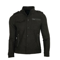 웰스프링 남성용 스탠드카라 스웨이드 자켓 MCOWS7034