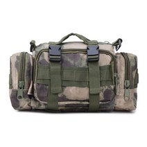 앤티스 이중버클 사이드 포켓 오토바이 가방, 밀리터리 D