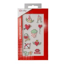 첼리 발렌타인 팬시스티커 Teen06, 혼합 색상, 1세트