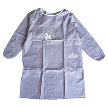소이러브 애견미용 방수앞치마, 그레이, 1개