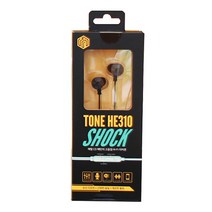 씽크웨이 TONE HE310 SHOCK 메탈 이어폰, 블랙