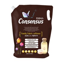 컨센서스 패밀리 농축 섬유유연제 화이트머스크 본품, 2.05L, 1개