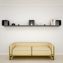 큐빅스 2 벽선반, Kong4(블랙)