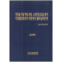 [지식산업정보원]한국을 이끌 핵심 부품 소재산업 R&D분석:미생물연료전지 태양전지 폴리실리콘 편_R&D정보센터_2012, 지식산업정보원