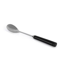 골든벨 모비크 도자기 티스푼, 블랙, 1개