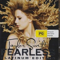 Taylor Swift - Fearless CD + DVD Platinum EU수입반, 2CD