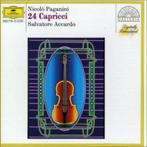 NICOLO PAGANINI - 24 CAPRICCI/ SALVATORE ACCARDO EU수입반