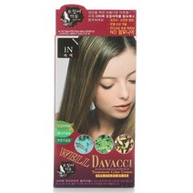 다바찌 오징어먹물 새치커버 크림 염색제, 1N(흑색), 1개