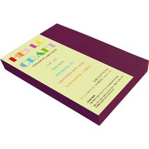 뉴씨플레인 종이문화 양면색상지 No12 자주색 140p, 1개