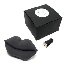 라띠크제이 립마스크 차량용 석고방향제 블랙 화이트자스민민트, 1개입, 1개