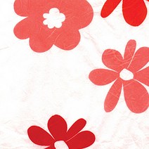 한지로 난꽃지 빨강 636 x 939 mm, 09, 25개입