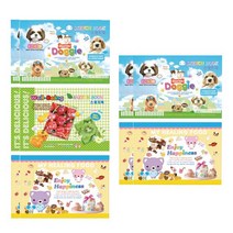 흥국 2000 공용스케치북 랜덤 발송 10p, 346 x 247 mm, 20매