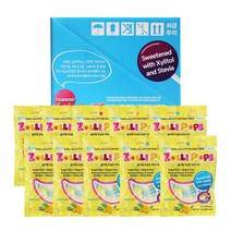 졸리팝 무설탕 막대사탕 파인애플맛, 40g, 10개