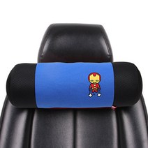 마블 히어로 원형 목쿠션, 아이언맨