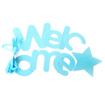 톡톡 파티 레터링 파티 플래그 가랜드 6p, NO2