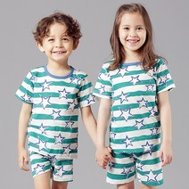 보누맘 아동용 5부 쟈가드 실내복