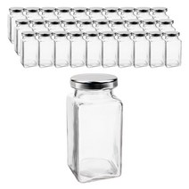 미르 S 잼병 허브사각러그250 250ml + 수축필름 + PSP실링지 세트, 48세트