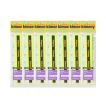 키모니 배드민턴 하이 소프트 EX 배드민턴 홀오버그립 KGT102 7p, 네온 그린