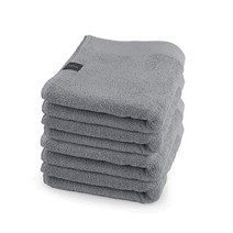 프라우반 프리미엄 호텔 페이스타월 650gsm 260g 코마사, 그레이, 4개