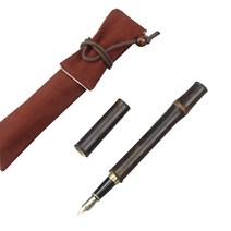미니띠네 미니제이드 대나무 고급 만년필 세트, 레드 흑단