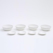 ERATO 페블 멀티볼 8p 세트, 화이트, 1세트