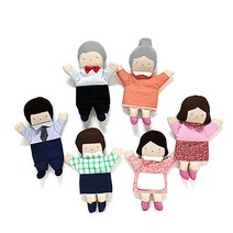 뚜시베베 가족손 인형 세트, 6종