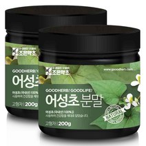 조은약초 프리미엄 어성초 분말, 200g, 2개