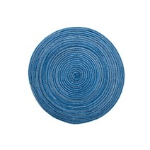 마켓감성 원형 고급라탄 테이블매트, 랜덤 발송, 36cm
