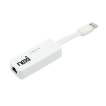 넥시 USB3.0 to LAN 기가비트 유선랜카드 플랫타입, NX-FU30L