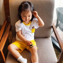 헬로아이 아동용 토들러 짱구 포켓 상하복