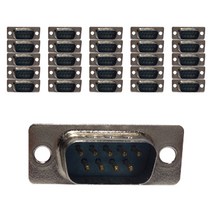 마하링크 RS-232 제작용 2열 9핀 수 커넥터 젠더 100p, ML-DS9M