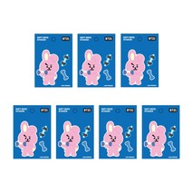 라인프렌즈 BT21 소프트 데코 스티커, 쿠키, 7개입