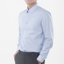 셔츠온리 남성용 링클프리 슬림핏 와이셔츠