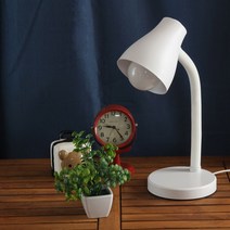아이클 러블리 학습용 LED 스탠드 ICLE-1110, 화이트(전구 미포함)
