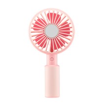 네오팩토리 네오 팬 프로 휴대용 선풍기 + 5핀 단자 USB, NEO7000, 핑크